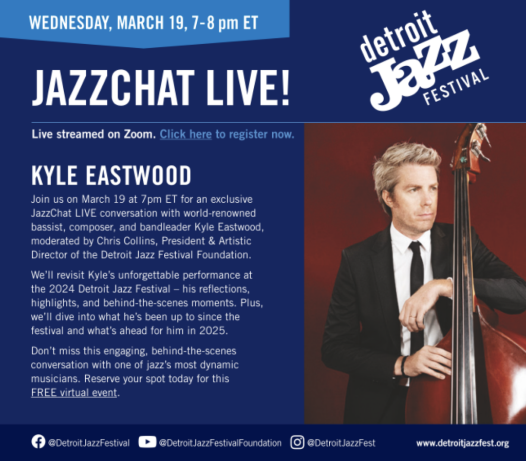 Jazz Chat Live with KYLE EASTWOOD